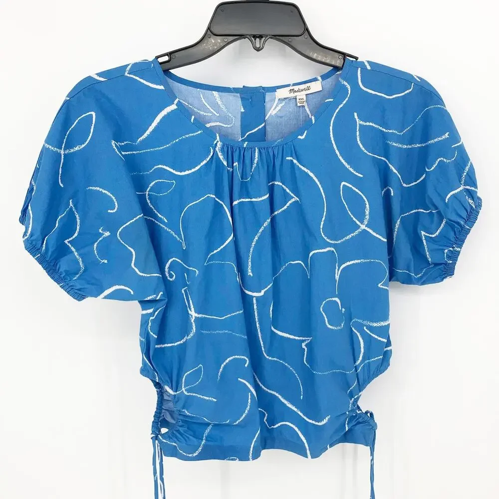 Madewell embroidered poplin